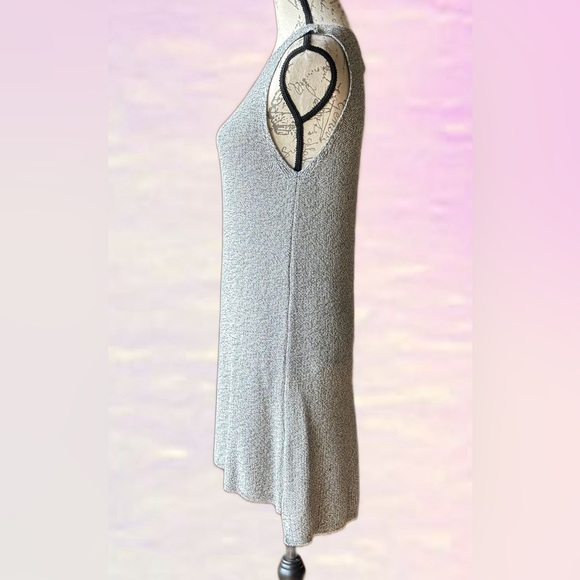 EILEEN FISHER Knit Hi-Low Sleeveless Dress (S/P) NWT - Picture 6 of 8